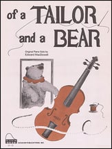 OF A TAILOR AND A BEAR piano sheet music cover